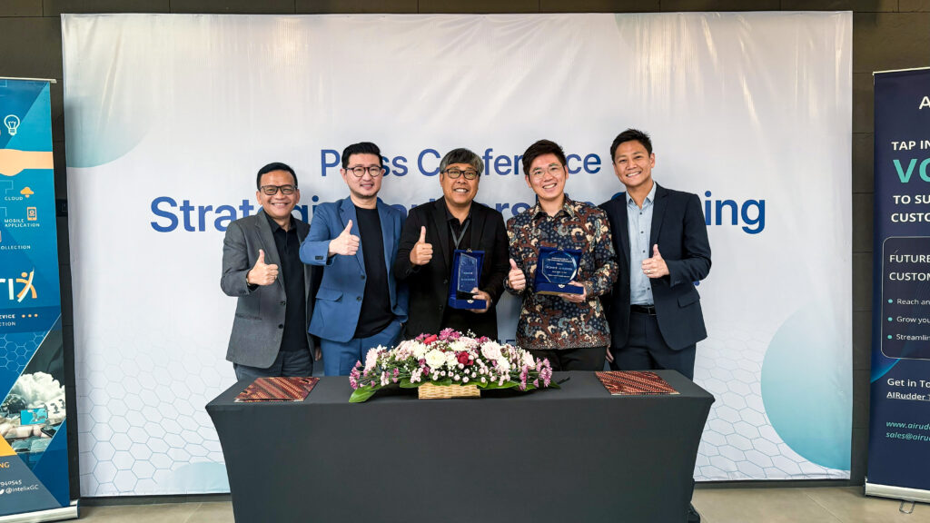 Intelix and AI Rudder Partnership in AI Adoption in Indonesia