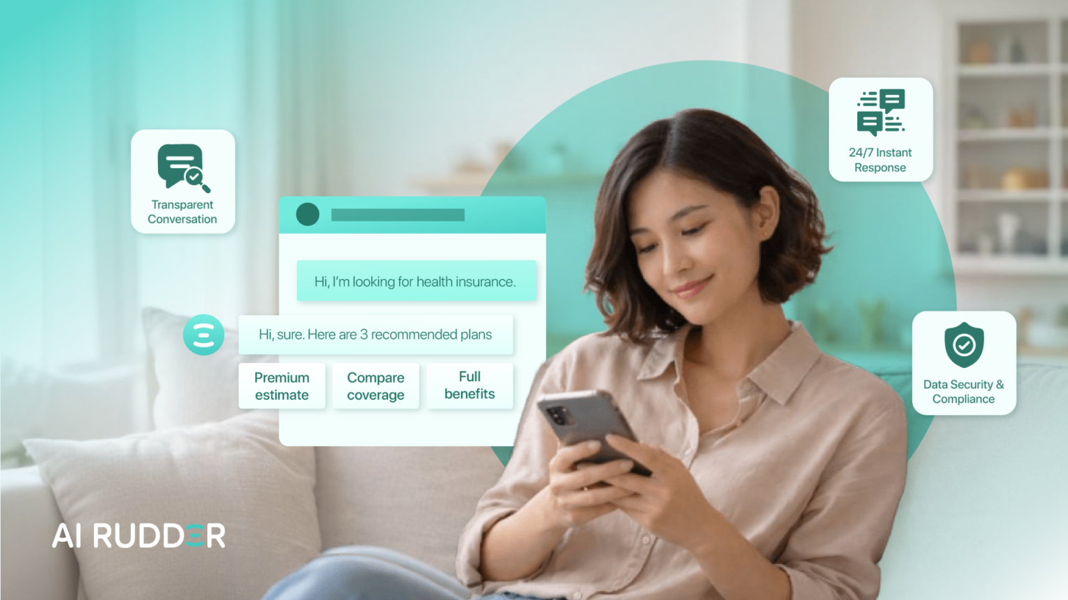How Insurance Chatbot Redefines Policyholder Trust - AI Rudder